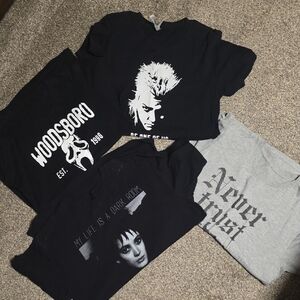 Bella Canvas Black & Gray Graphic Tee Bundle - Women's Short Sleeve Tops